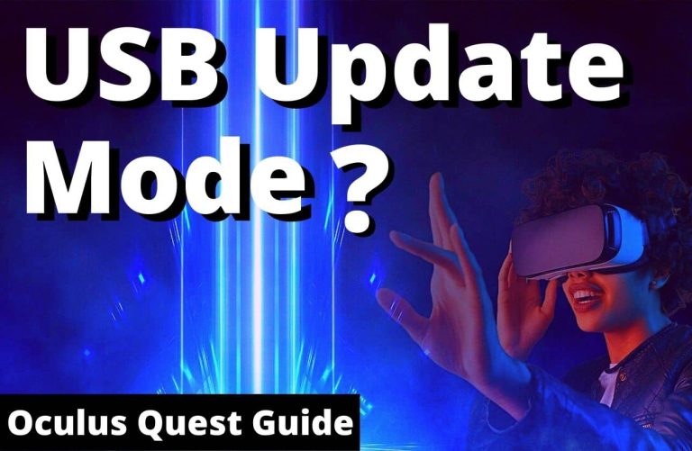 Oculus Quest 2 USB update mode [How to fix]